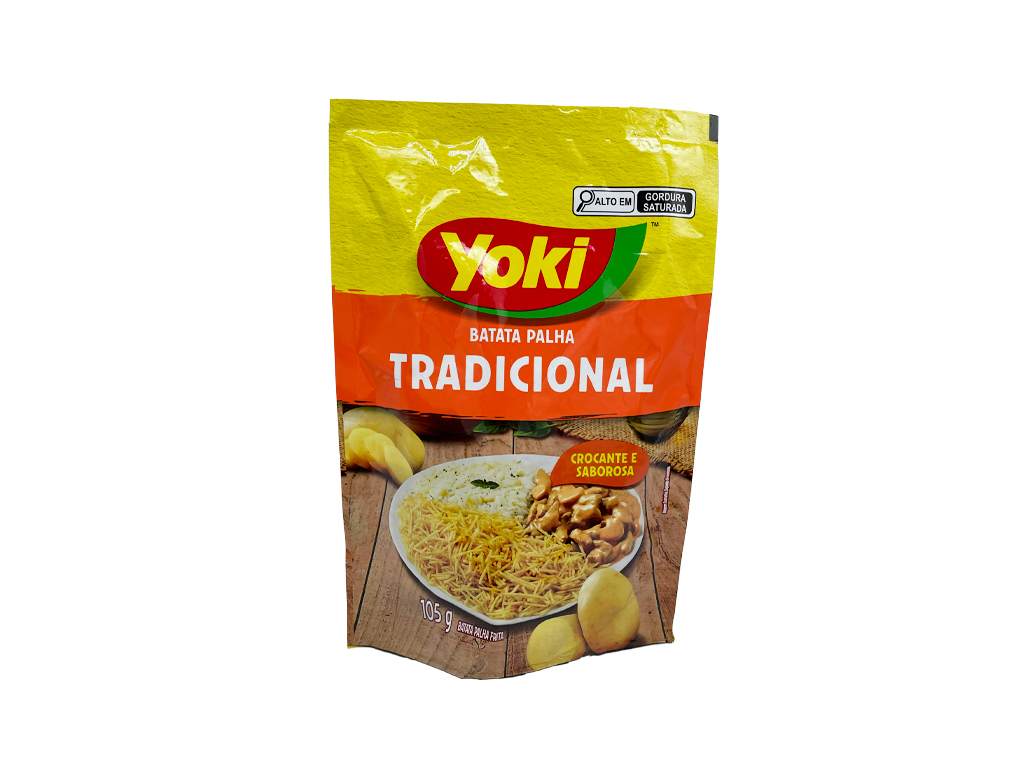 BATATA PALHA TRADICIONAL PEQUENA YOKI 105 G (CX 20 PCT)